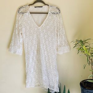 🐚✨ White Lace Dress ✨🐚